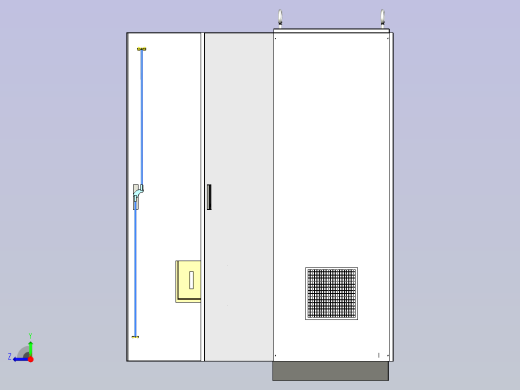 仿威图630A正装12路交流接触器右视缩略图