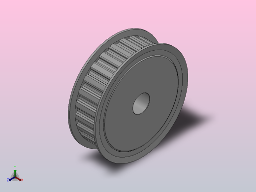 标准型梯形齿同步带轮H型_SHHC-25-100-dc20-A