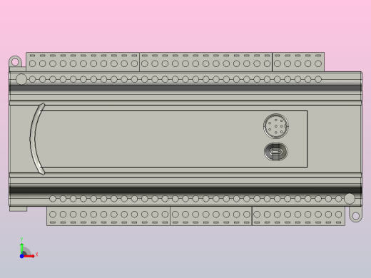 PLC增量模块。DVP60ES200R-T前视缩略图