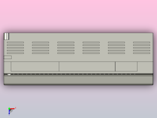 PLC增量模块。DVP60ES200R-T俯视缩略图