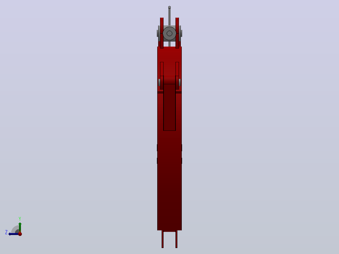 BB-MMU系列带式制动器_BB1600-600MMU右视图