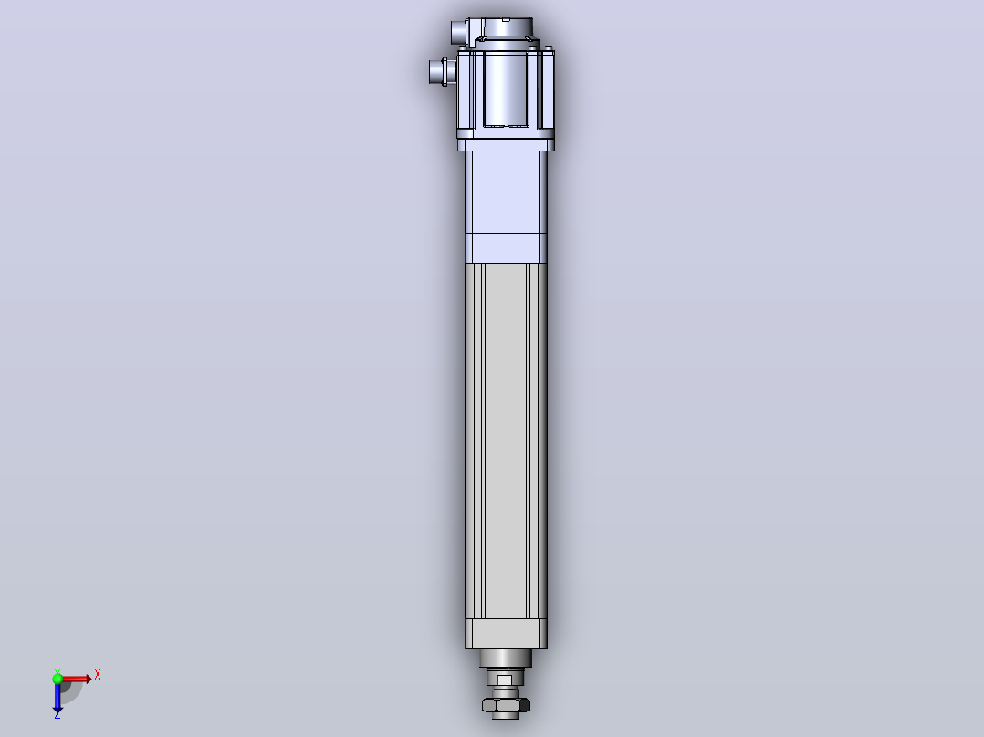 电缸SDTC-100-000-4010[SDTC-100-300-4010]俯视图