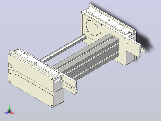 MK1HW-W480-C1片基带尾部装置正等轴测缩略图