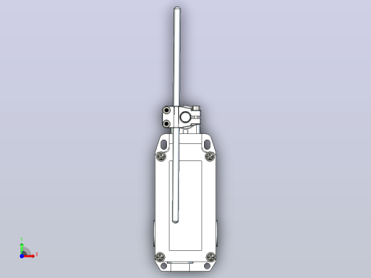 YBLX-P1_404_1P行程开关三维模型202109前视缩略图