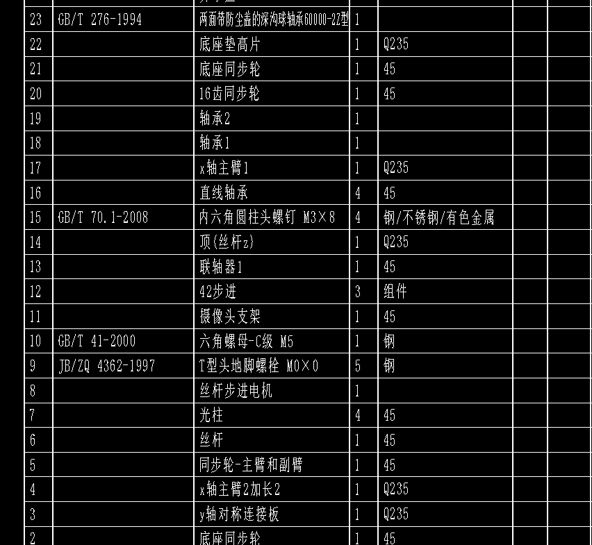 象棋机械手CAD