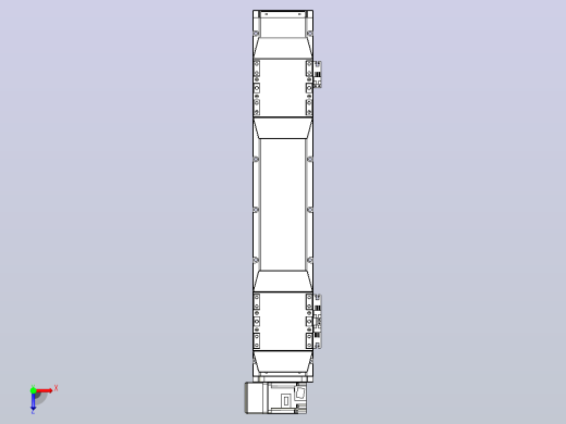 皮带直线轴双滑块型TPA-GCBS-120-P70-L125-LU-M20-N3俯视缩略图
