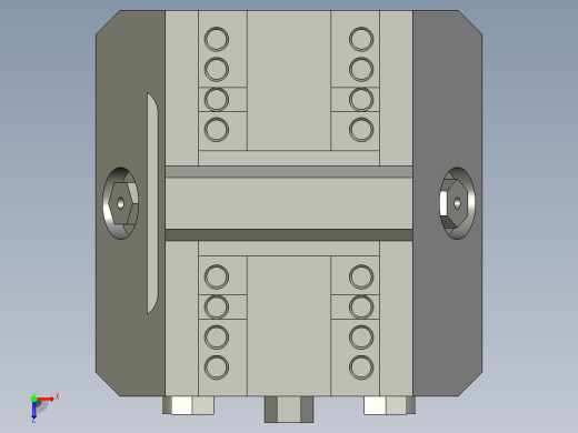气动夹紧系统SCHUNK-0405102 KSP-Z plus 64, 0俯视缩略图