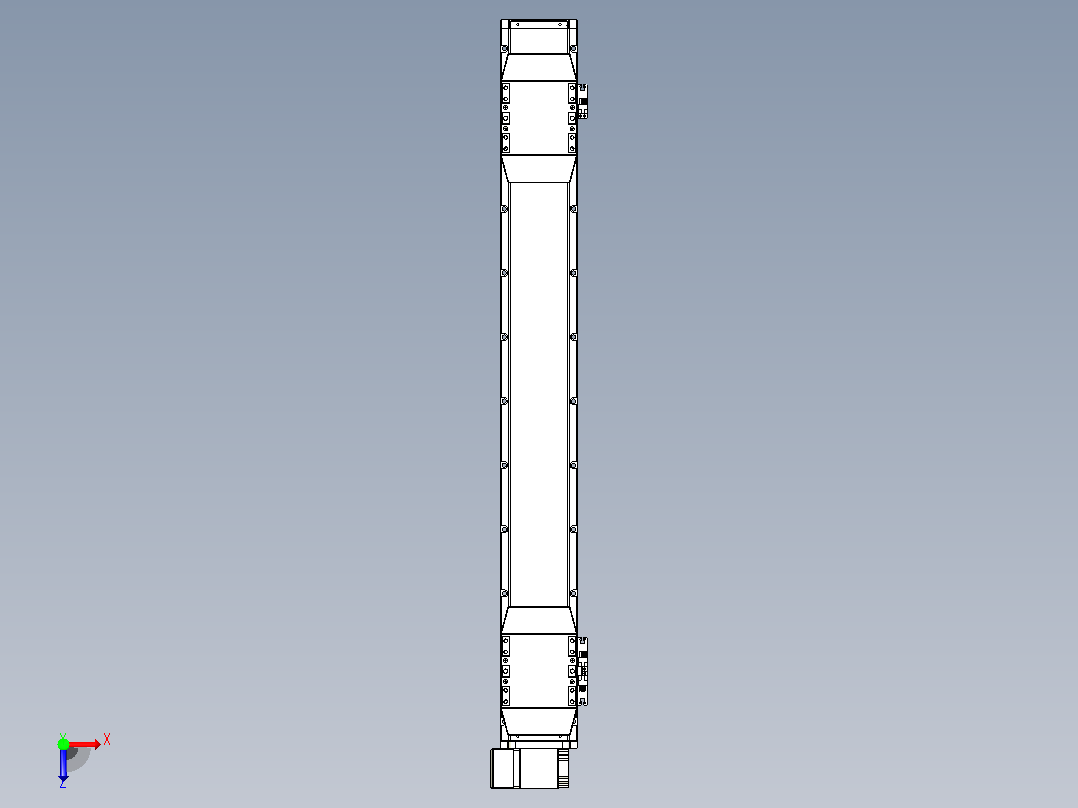 皮带直线轴双滑块型TPA-GCBS-120-P70-L325-LP-M20-N3俯视图