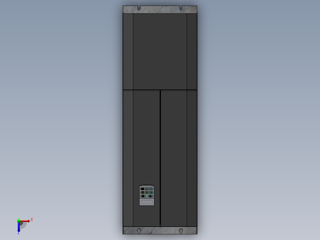 90KW变频器-仿施耐德外形俯视图