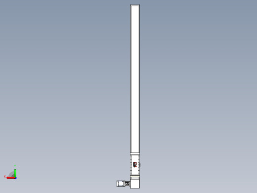 伺服电机集成皮带传动直线执行器TPA-OCB-140-256-L2050-DL-J90-N3后视缩略图