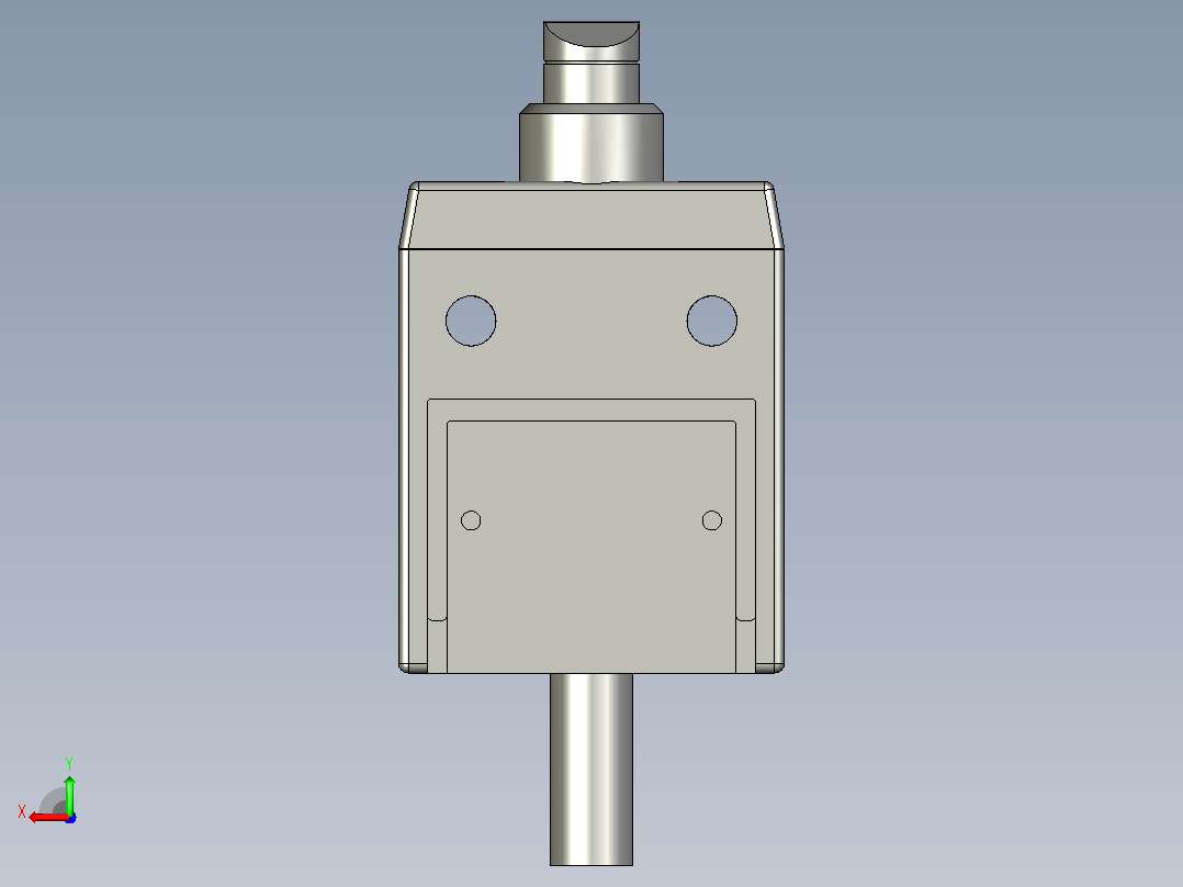 行程开关传感器TZ-3110后视图