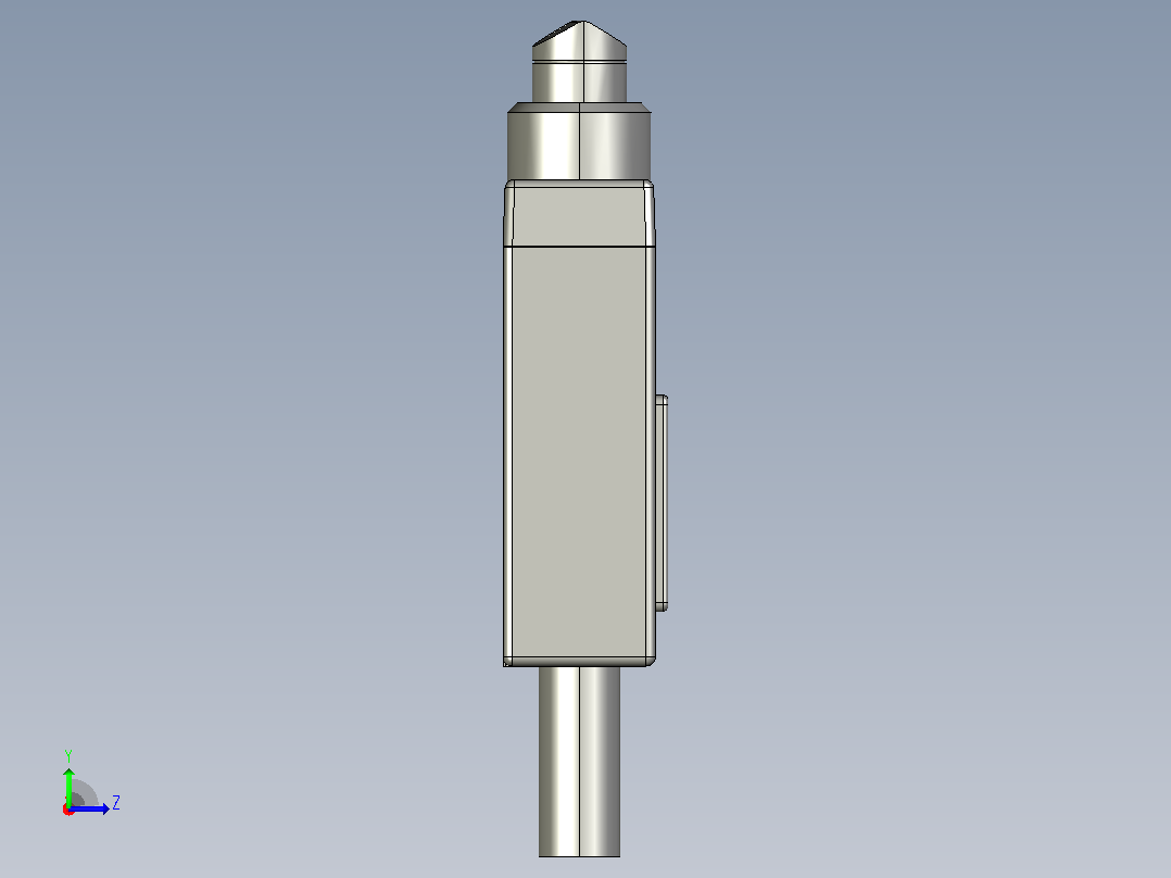 行程开关传感器TZ-3110左视图