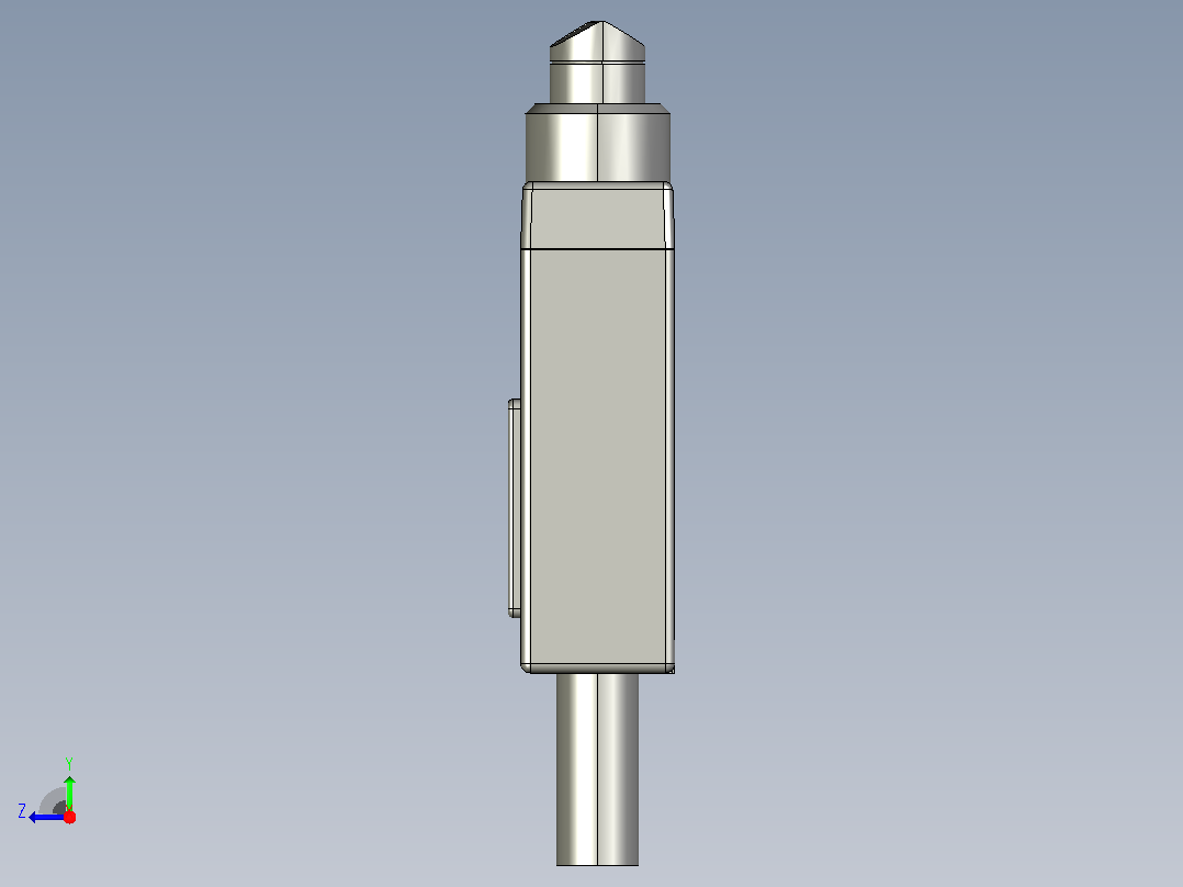 行程开关传感器TZ-3110右视图