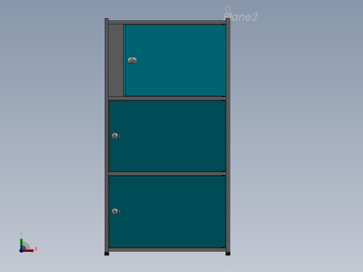 小橱柜前视缩略图