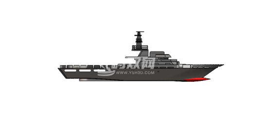 Frigate Ship护卫舰简易模型缩略图