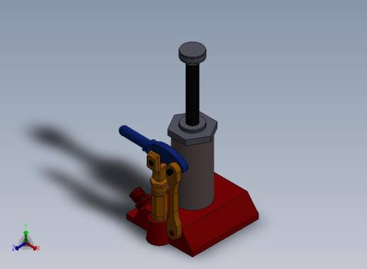 A49-液压千斤顶正等轴测缩略图