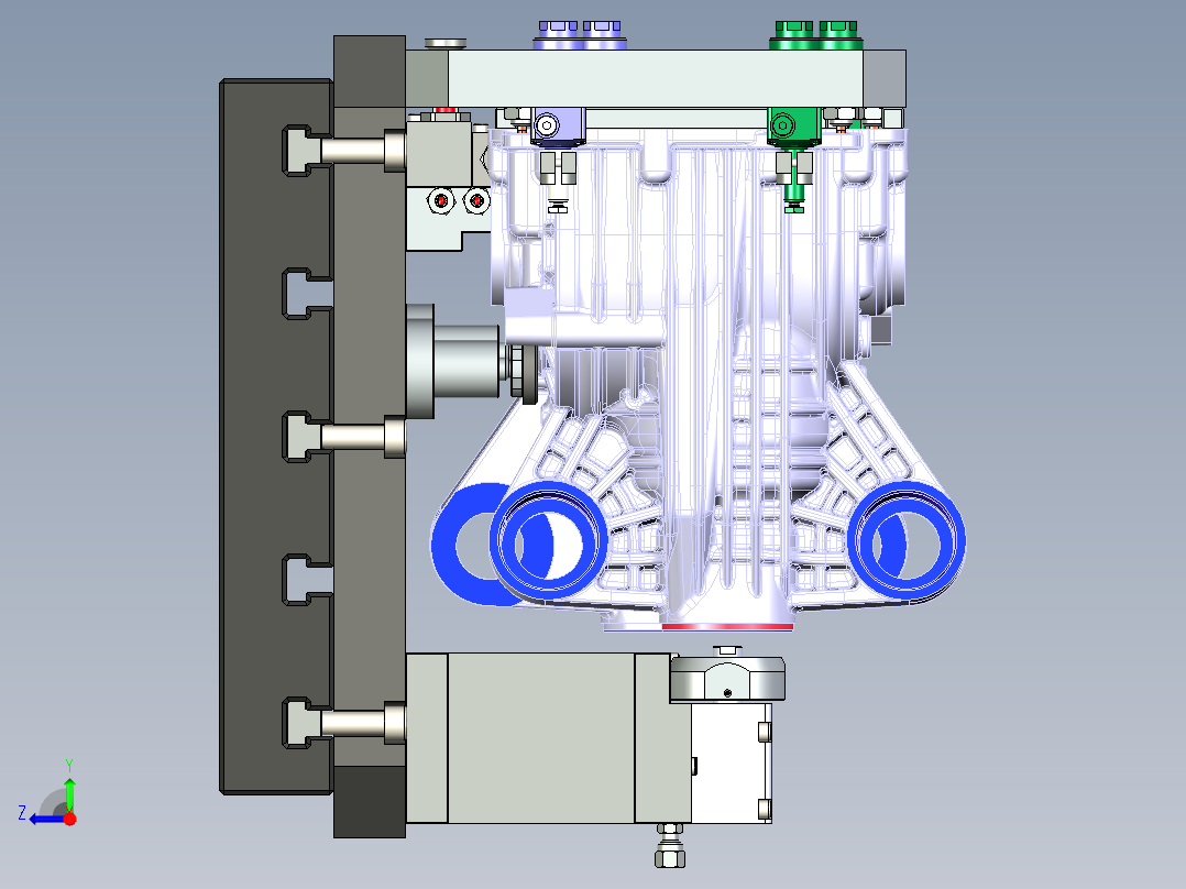 一种后减壳夹具（第四序）_step右视图