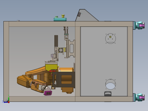 手机充电头外观尺寸检测机sw17可编辑右视缩略图
