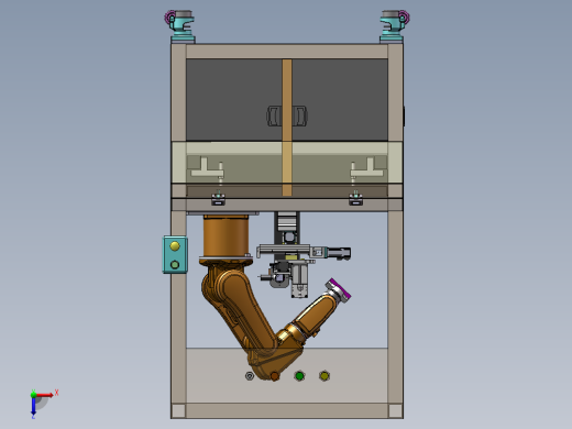 手机充电头外观尺寸检测机sw17可编辑俯视缩略图