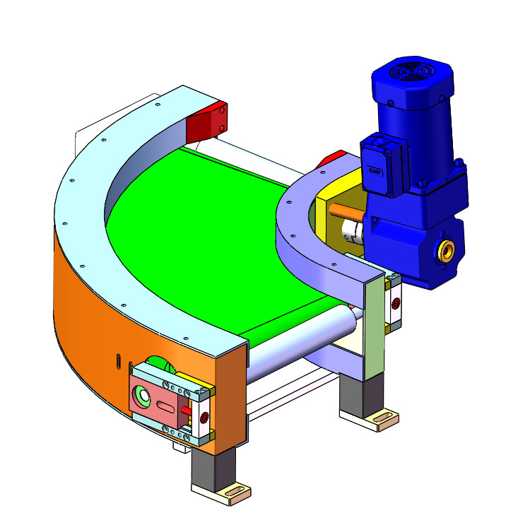 ZDH-PID-005 90°转弯皮带线