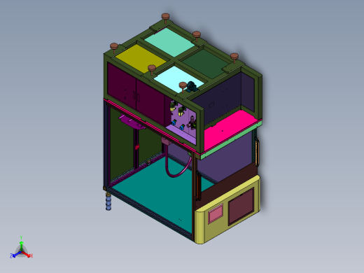 小电器实时标签机器人粘贴机