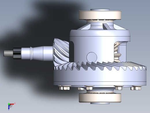 差速器俯视缩略图