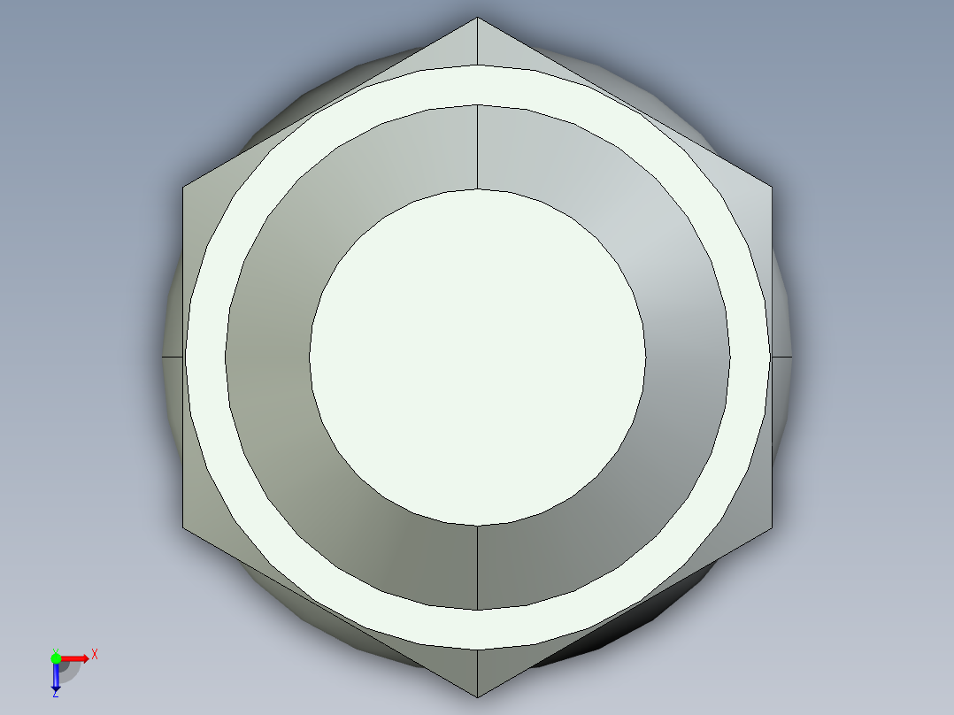 型材-KJN M12X125 THREADED ROD 098DM12125M俯视图