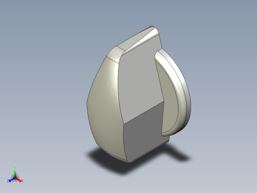 把手MI.204-3D多系列多零件图纸模型