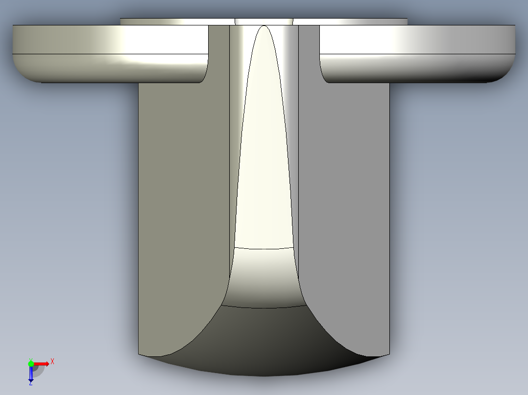 把手MI.204-3D多系列多零件图纸模型俯视图