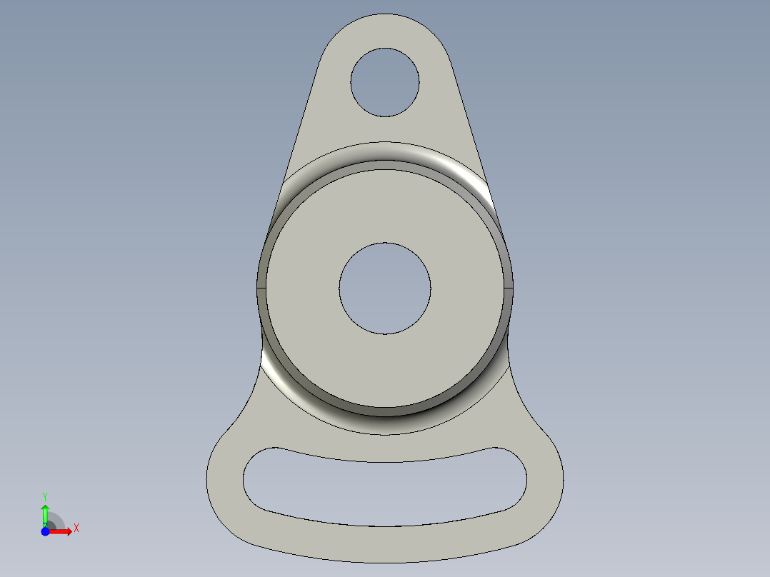 平面張力器(固定型)BAT-S-3D多系列多零件图纸模型前视图