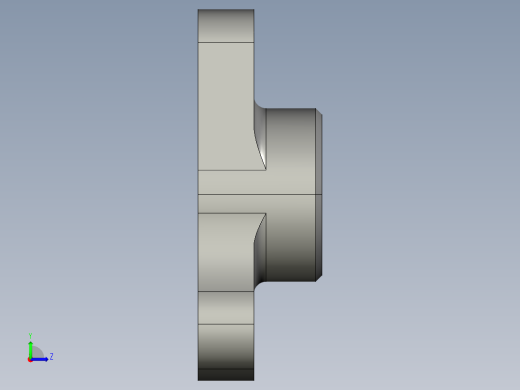 平面張力器(固定型)BAT-S-3D多系列多零件图纸模型左视缩略图