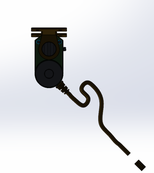 电动推杆3D装配图缩略图