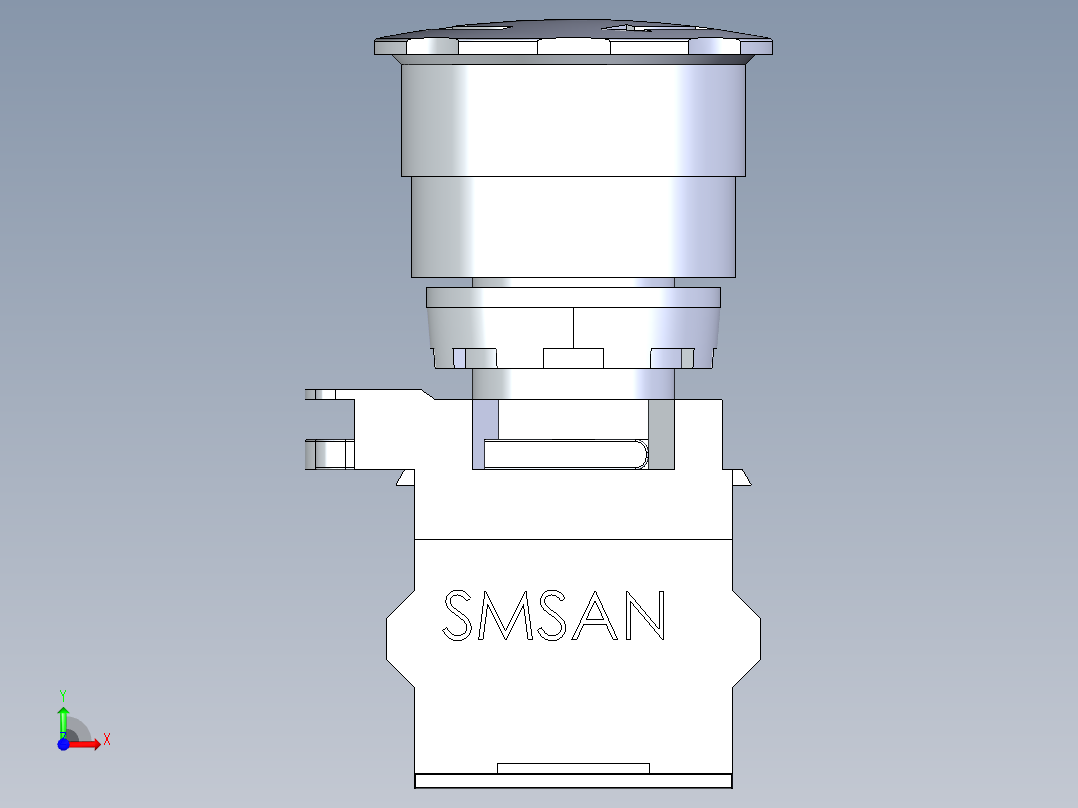 急停按钮[QG115-B1-01ZS]前视图