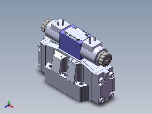 力士乐液压阀-4WEH16E正等轴测缩略图