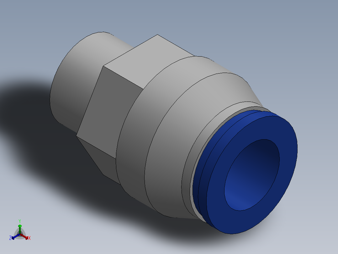 Ø10 x 1-4G - CONEXÃO RETA (C02251028)