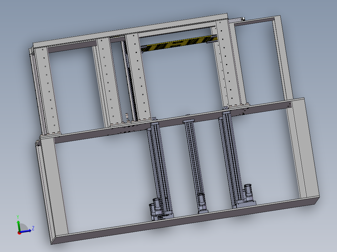 板件自动上料装 SW+CAD+001