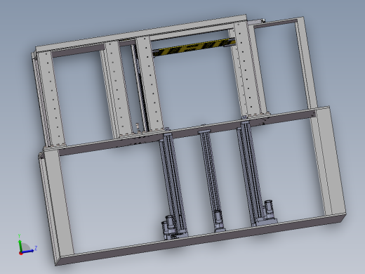 板件自动上料装 SW+CAD+001