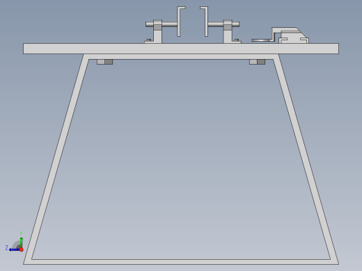 铝型材定位切割装置右视缩略图