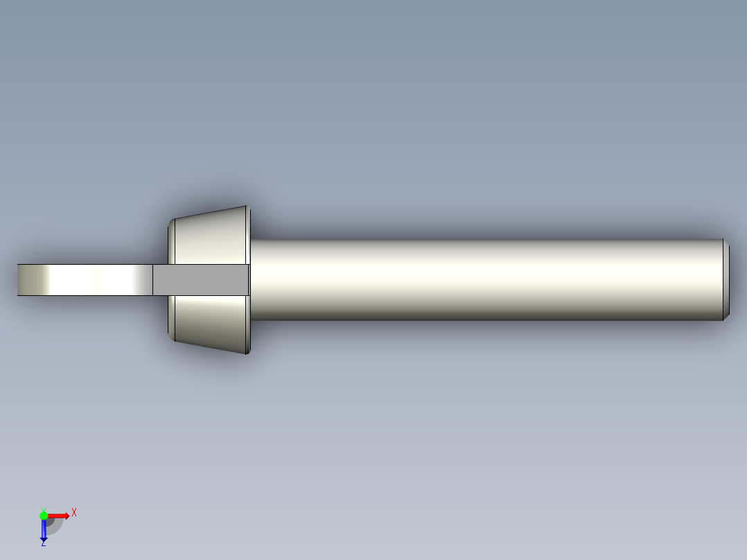 带耳螺钉-DIN_316_Wing_screws_6x0.75x35-32-11_33_2.3_17_6.stp俯视图