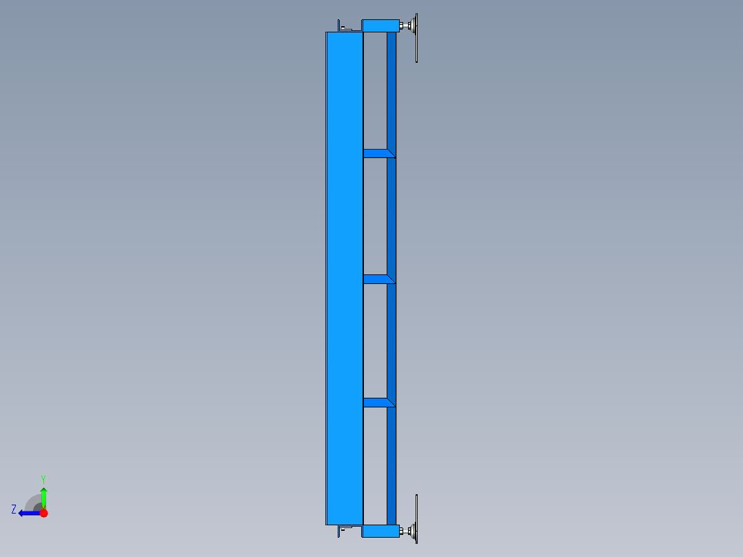 重型滚筒输送机heavy-duty-roller-conveyor-stp右视图