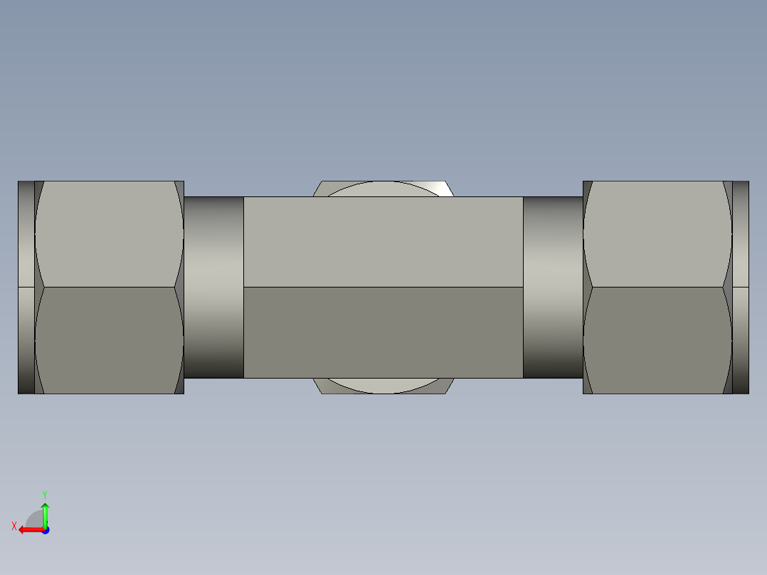 卡套式工业通用硬管接头12_jbu-s后视图