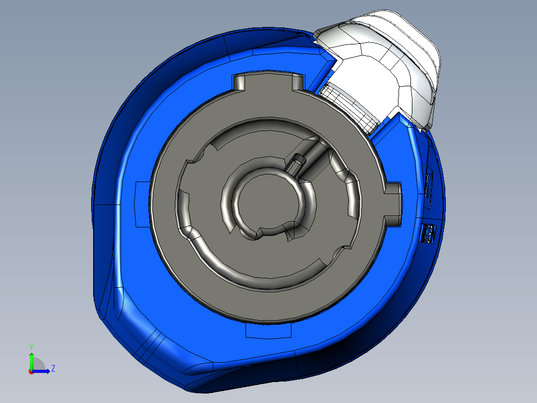 NEUTRIK powerCON NAC3MPXXA-WOT2左视图