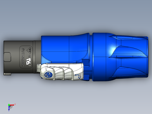 NEUTRIK powerCON NAC3MPXXA-WOT2俯视缩略图