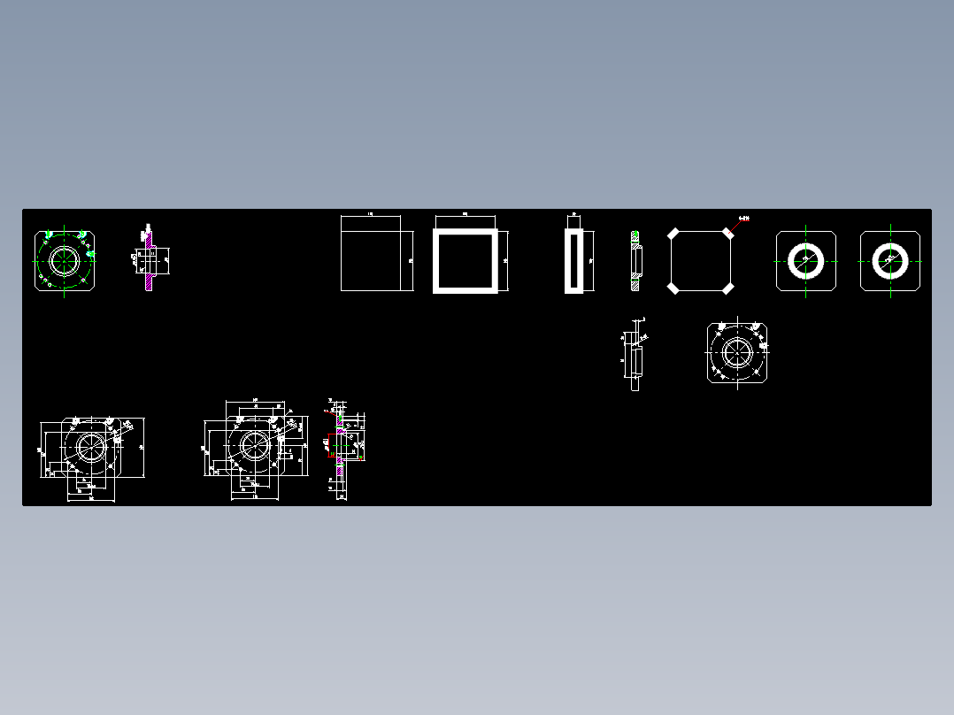 大法兰座加工工艺及夹具设计(精）【含图和文档】