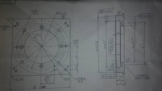 大法兰座加工工艺及夹具设计(精）【含图和文档】缩略图
