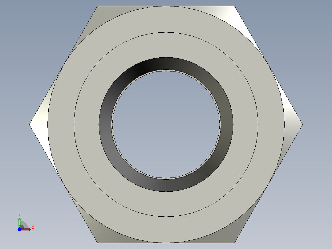 卡套式工业通用硬管接头4_bu-s前视图