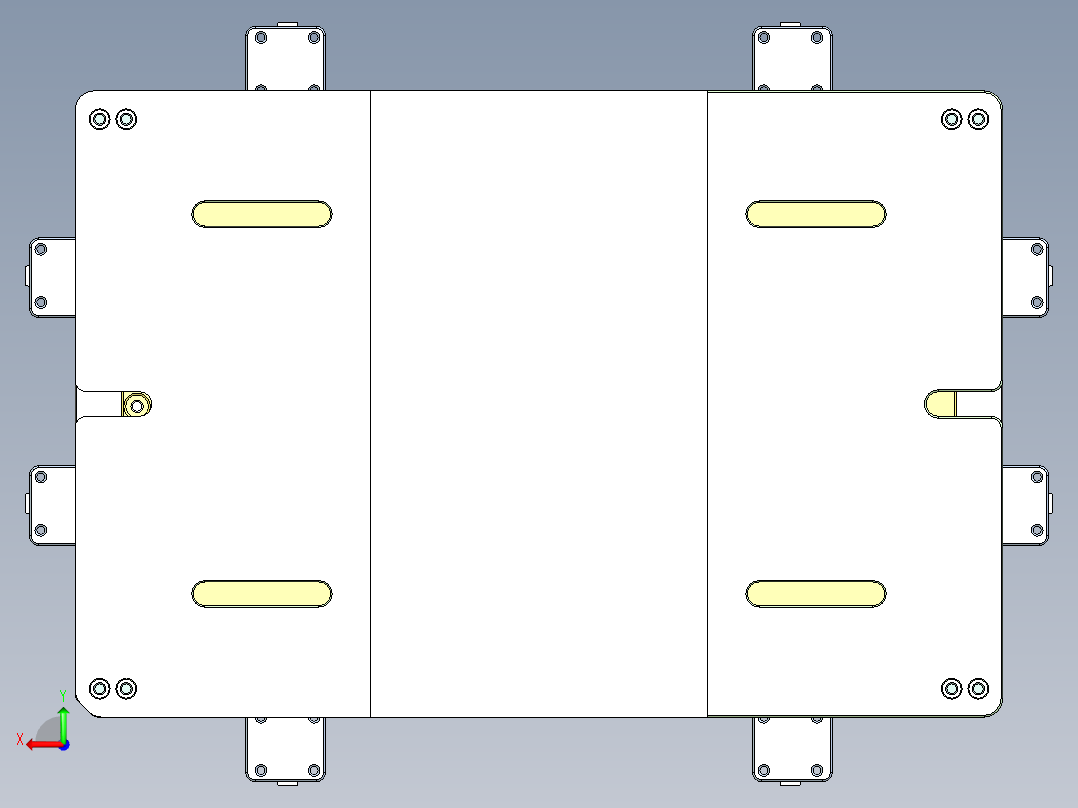 AAPB0-TRIM-笔记本CNC工装夹具三维模型CNC4-0302后视图