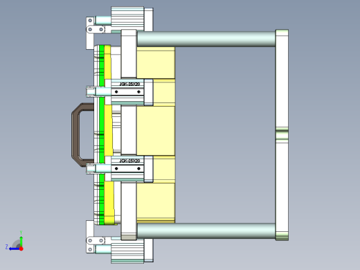 AAPB0-TRIM-笔记本CNC工装夹具三维模型CNC4-0302右视缩略图
