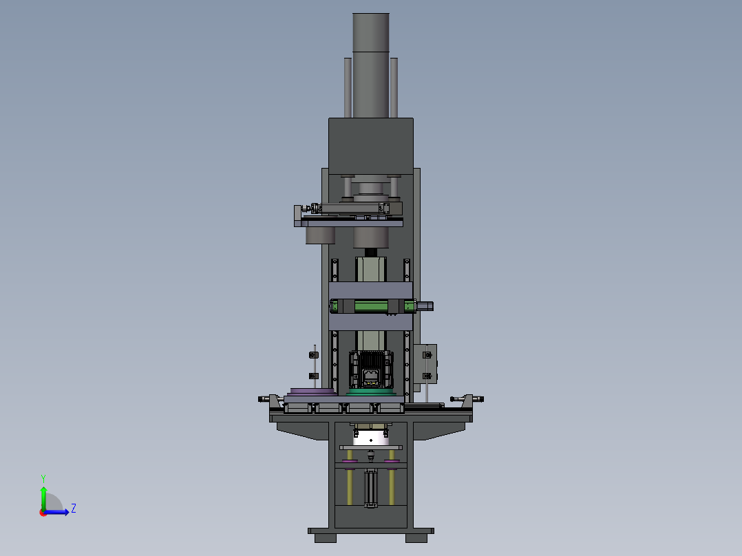 电机定子压装机sw20左视图