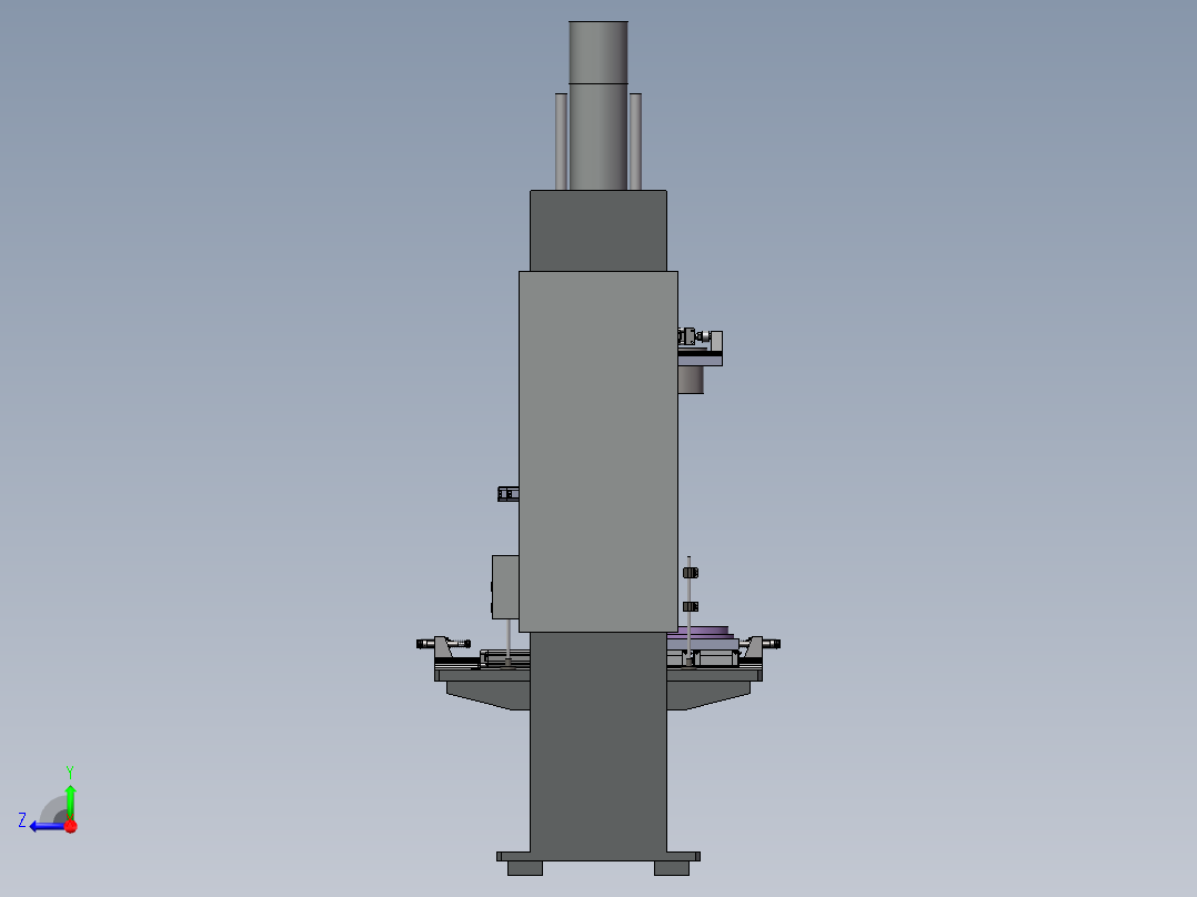 电机定子压装机sw20右视图